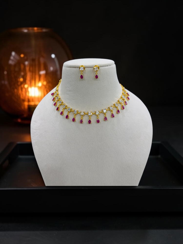 Assamese Jewellery(White and Pink)